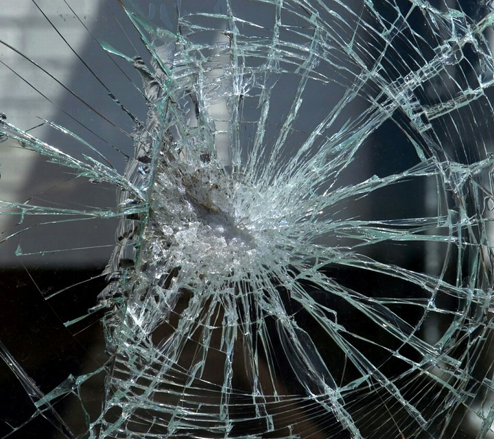 broken glass