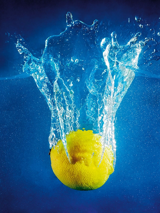 water splashing