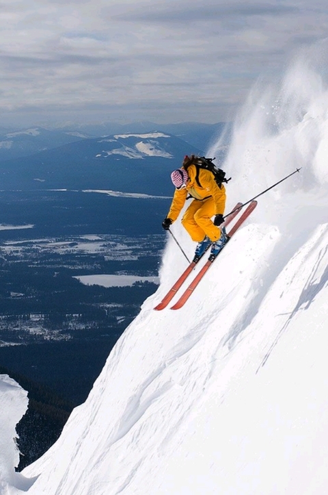 snow, ski वॉलपेपर