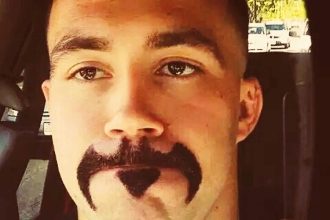 batman moustache