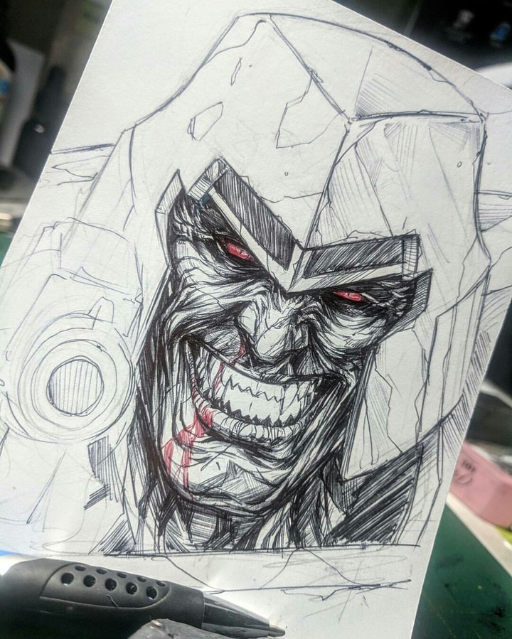 black pencil megatron