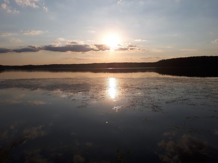 sunset lake