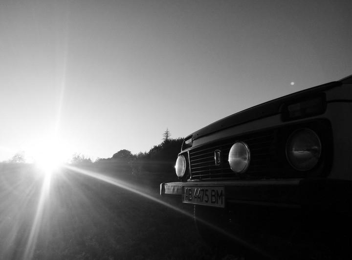 black and car)))