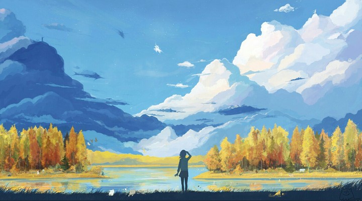 far away