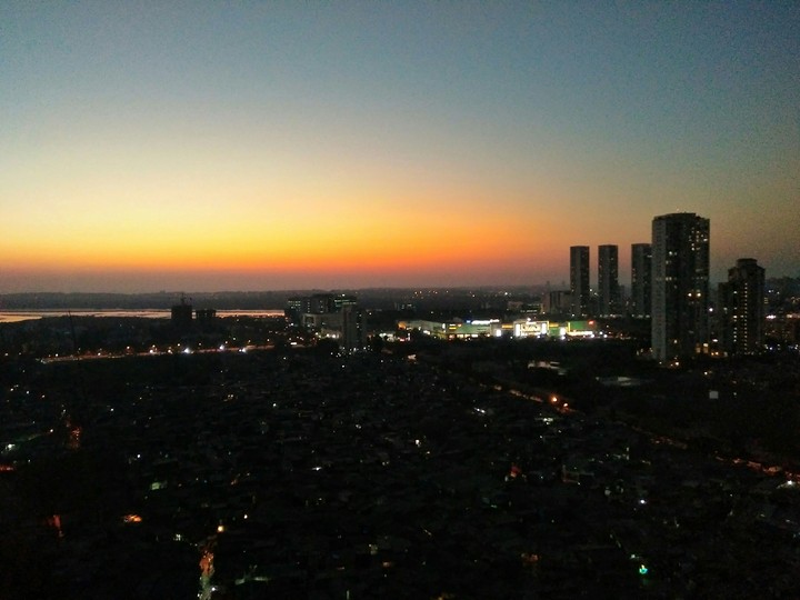 city evening