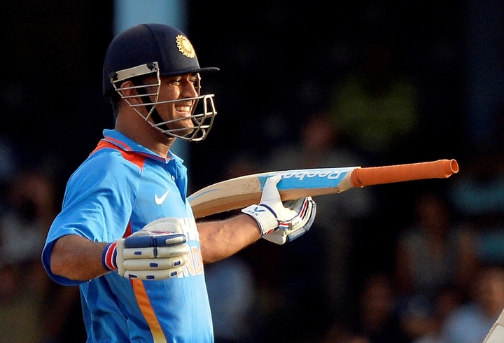 MS Dhoni. The man who never quit.