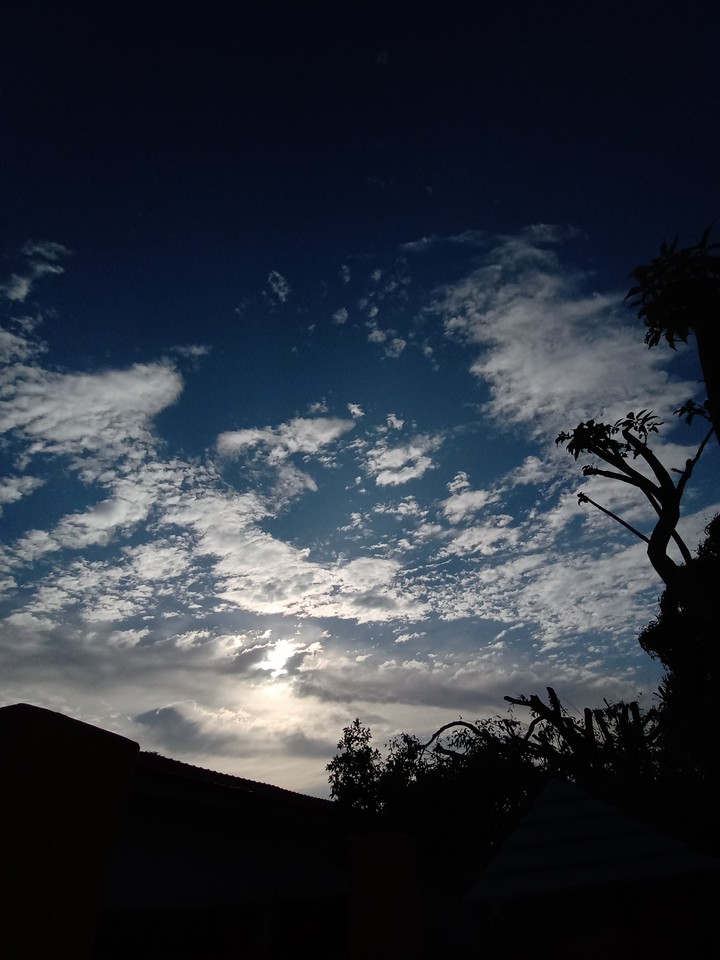 Olhar esse céu traz paz♪