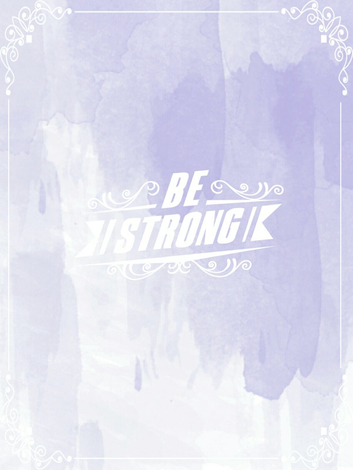 be strong