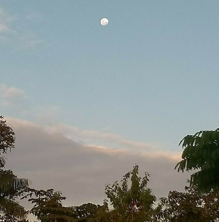 Lua e o céu ✌