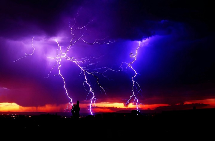 Lightning...
