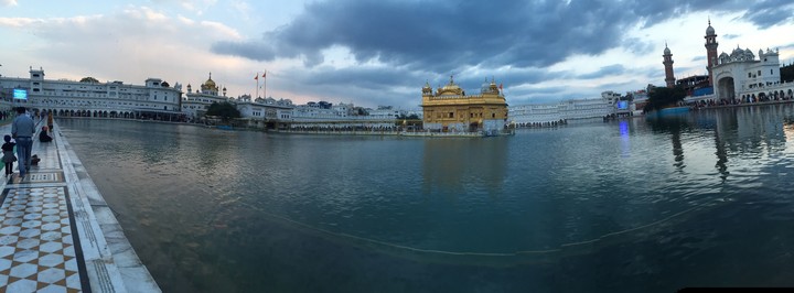 Panorma Golden Temple, Amritsar, Punjab, India