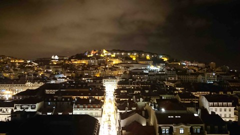 Night view in Lisboa