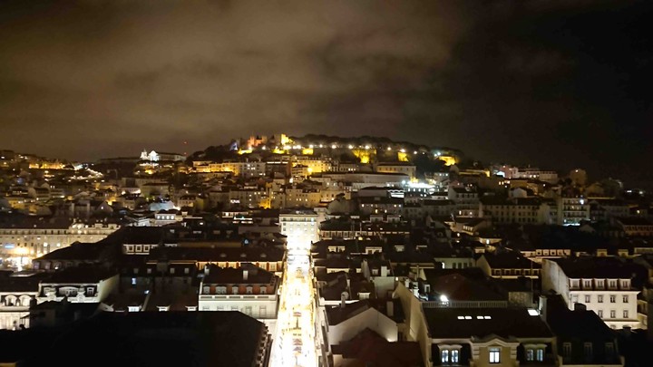 Night view in Lisboa