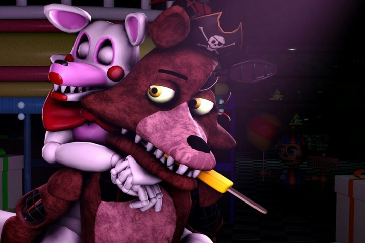old foxy x mangle