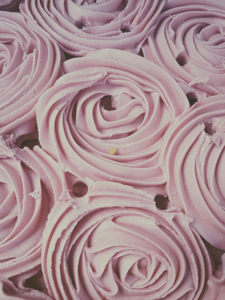 pink cake