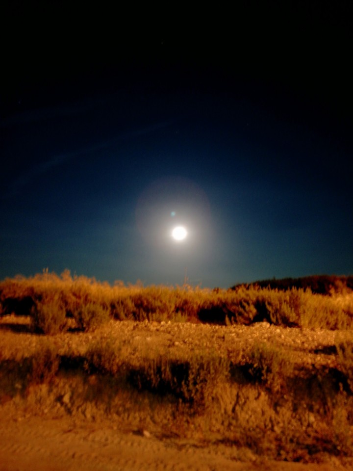 Moon on the prairie