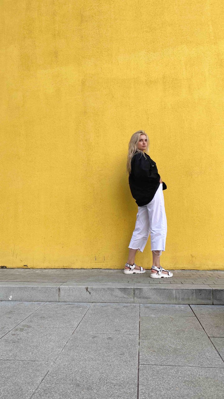 yellow wall