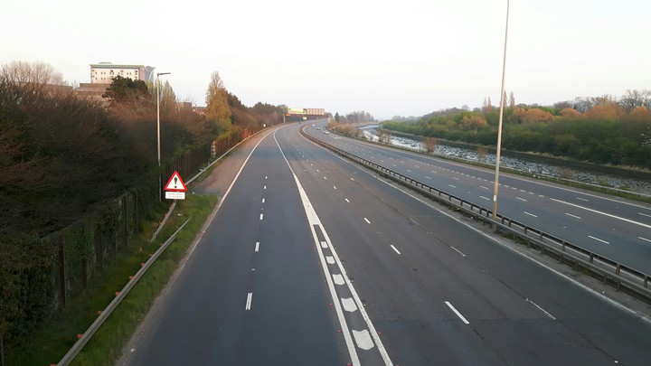 Empty Highway.