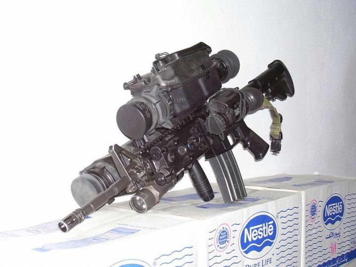 machine gun