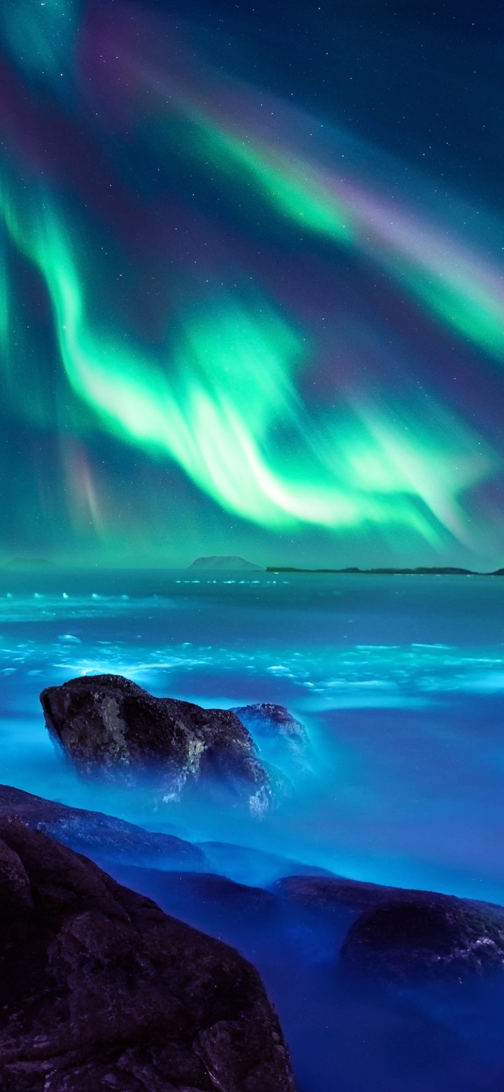 aurora boreal full hd