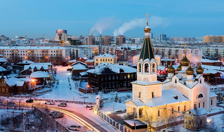 The view of the "old town"