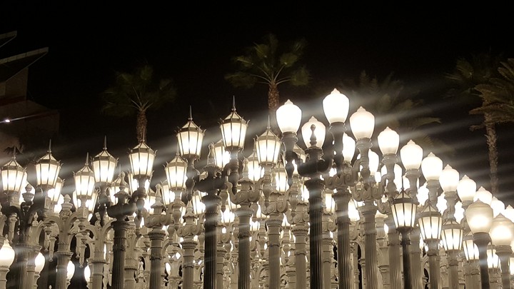 Los Angeles County Museum of Art / The night of LACMA