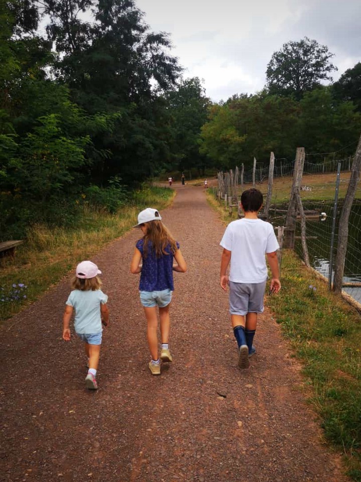 Kids on their way