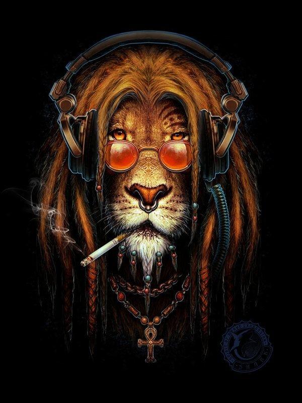 Rasta Lion