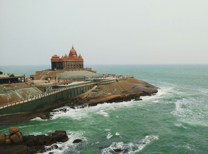 Vivekananda's rock memorial