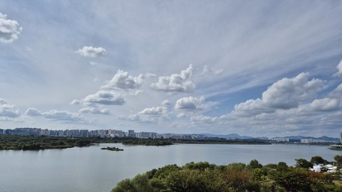 watercourse, horizon壁紙
