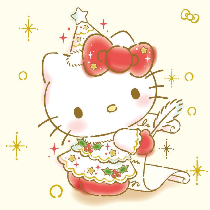Hello Kitty at Christmas Time