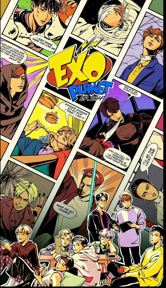 EXO lu cizgi roman