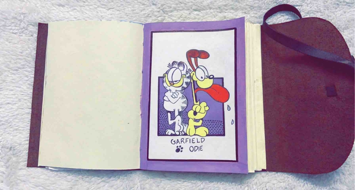 Garfield and Odie