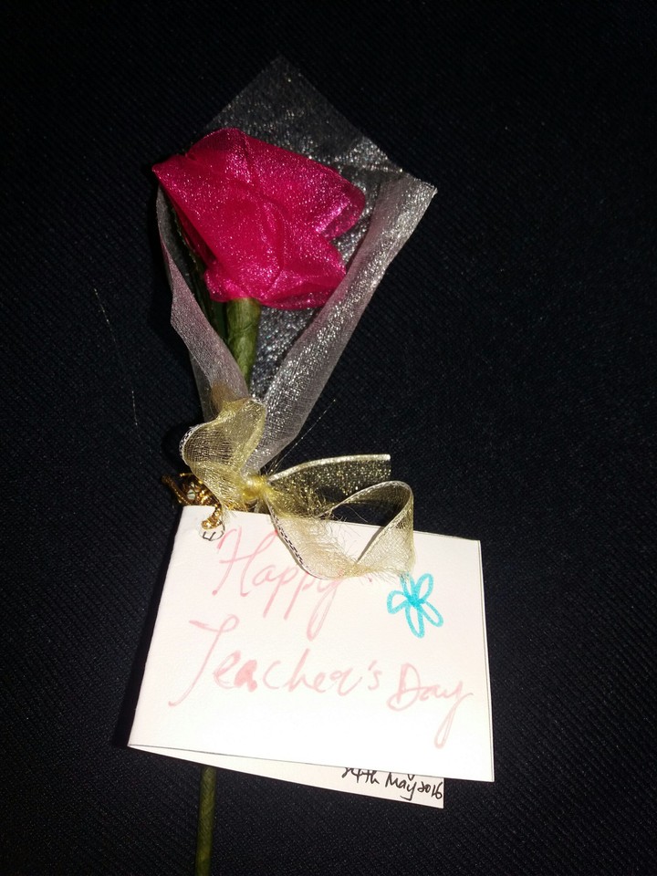 Gratitude for Teacher