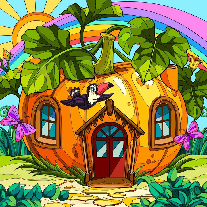 pumpkin house