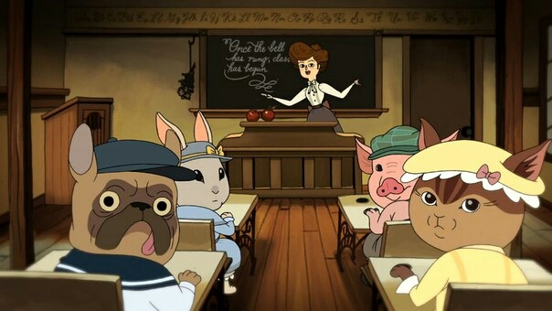 Over the garden wall