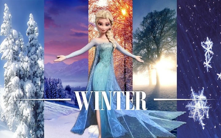 Queen Elsa  -winter-