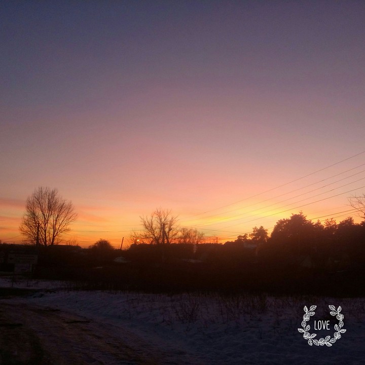 sunset