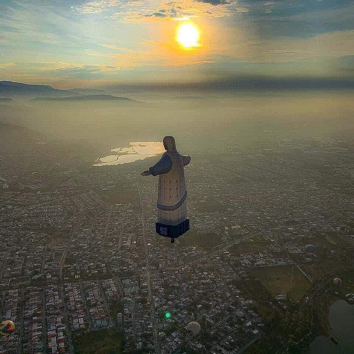 desde el cielo