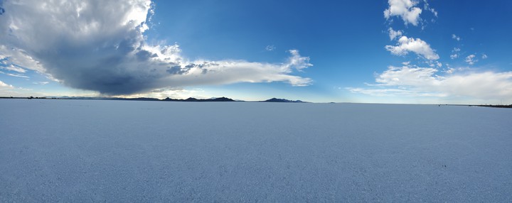 Bonneville Salt Flats in Utah