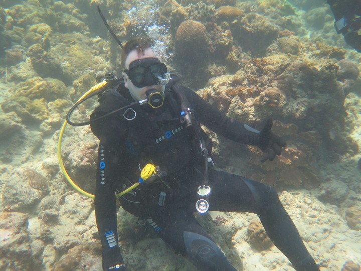 diving