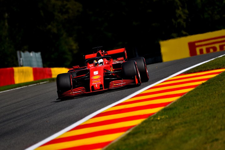 F1 Spa 2020: Sebastian Vettel, Ferrari