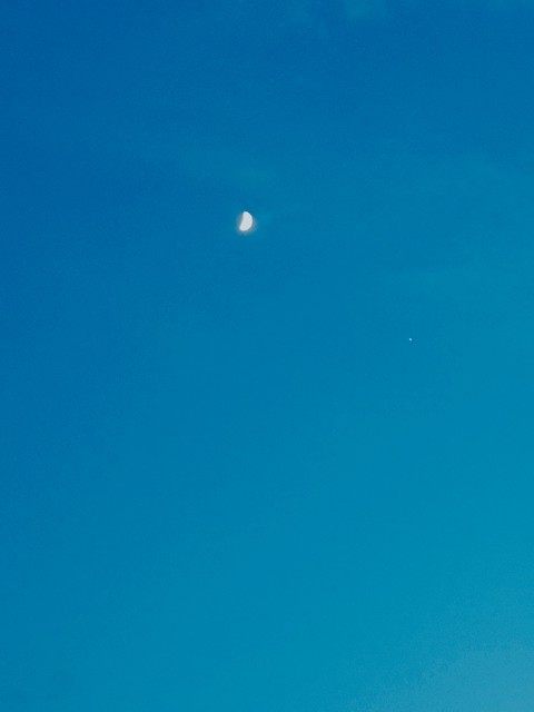 moon and star