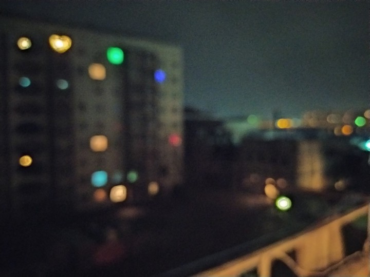 Night view in Ganja