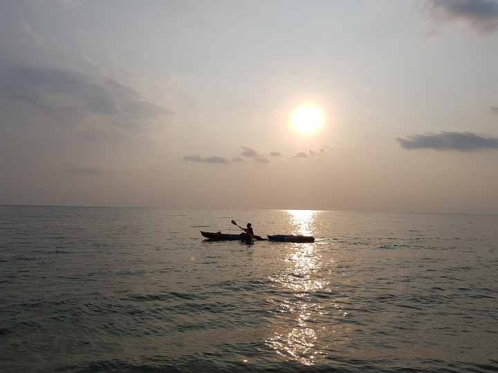 Ride on a Kayak