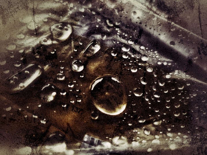 The drop of water ?