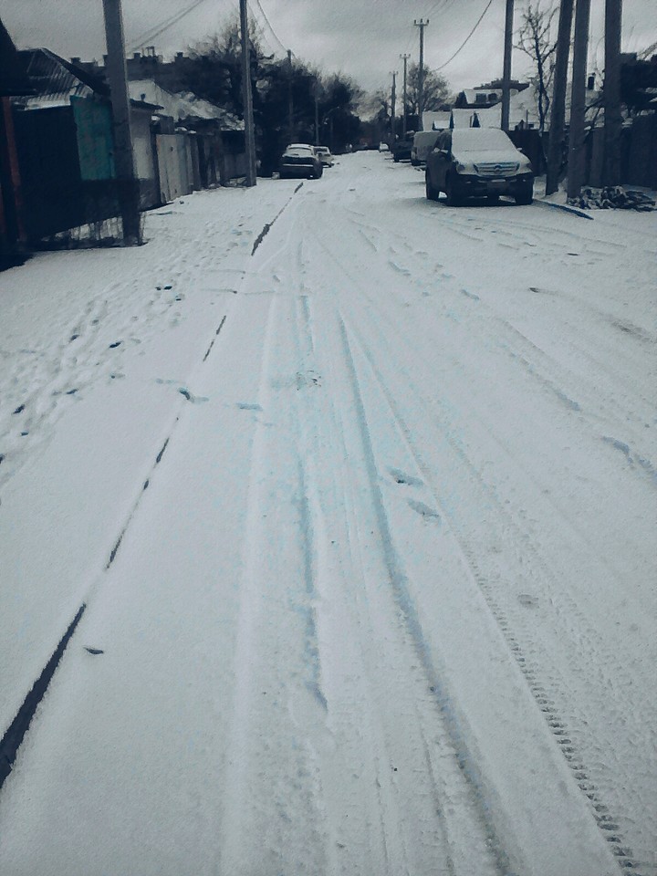 Снег