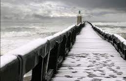 CAPBRETON. L'hiver...