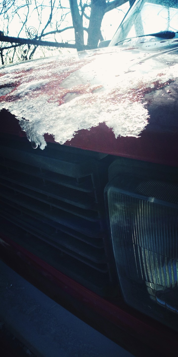 #snow #ice #red