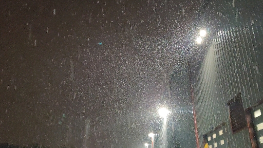 It's Snowing!